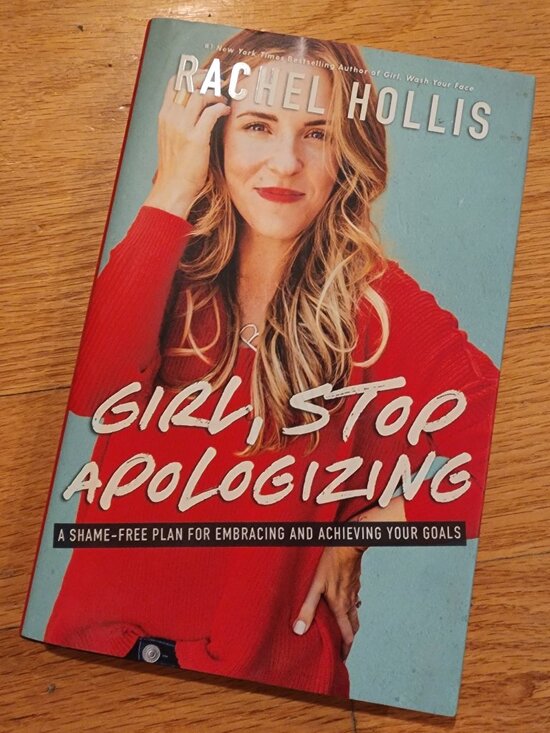 Rachel Hollis Girl Stop Apologizing Hardcover Self Help Book - Picture 3 of 10
